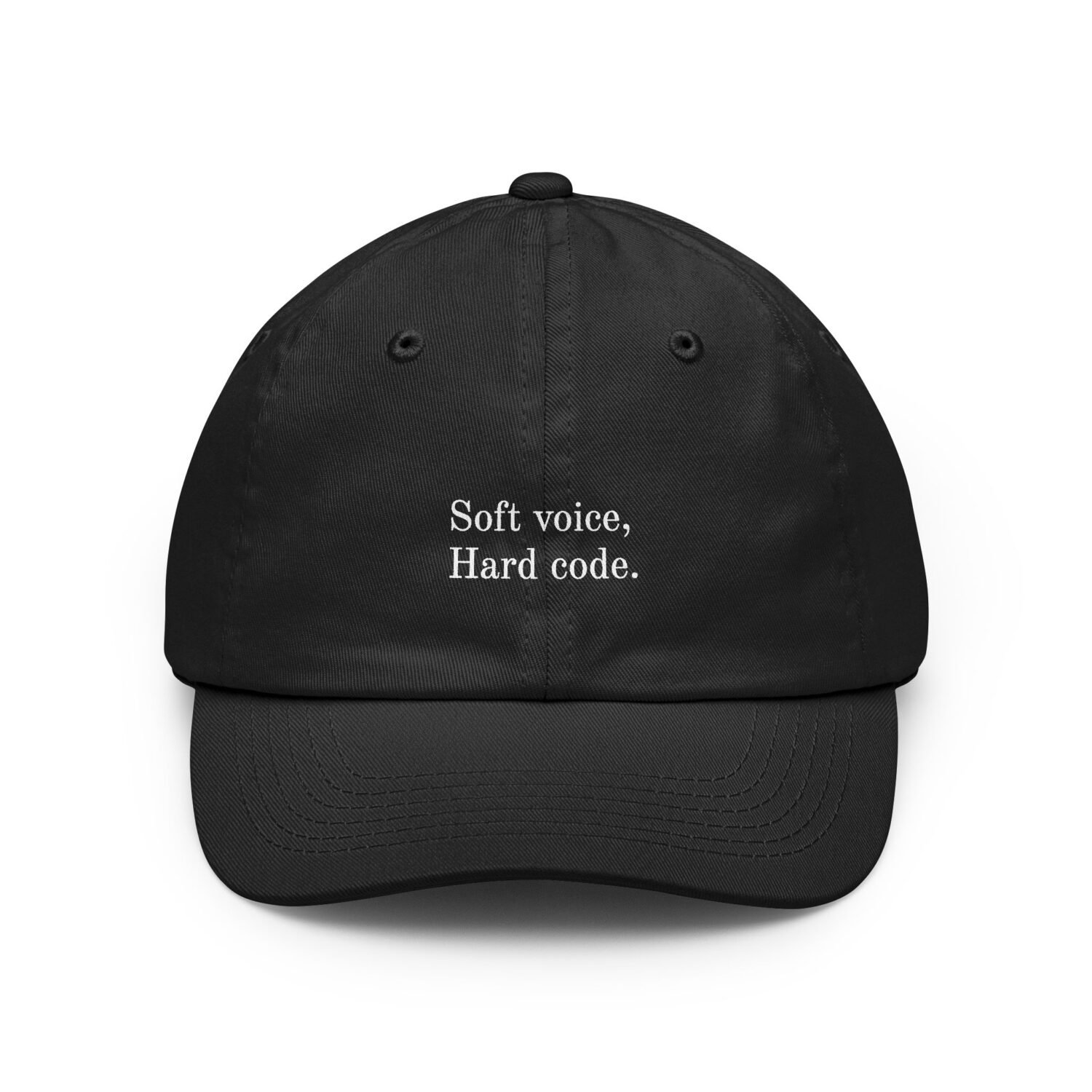 Soft voice, Hard code.