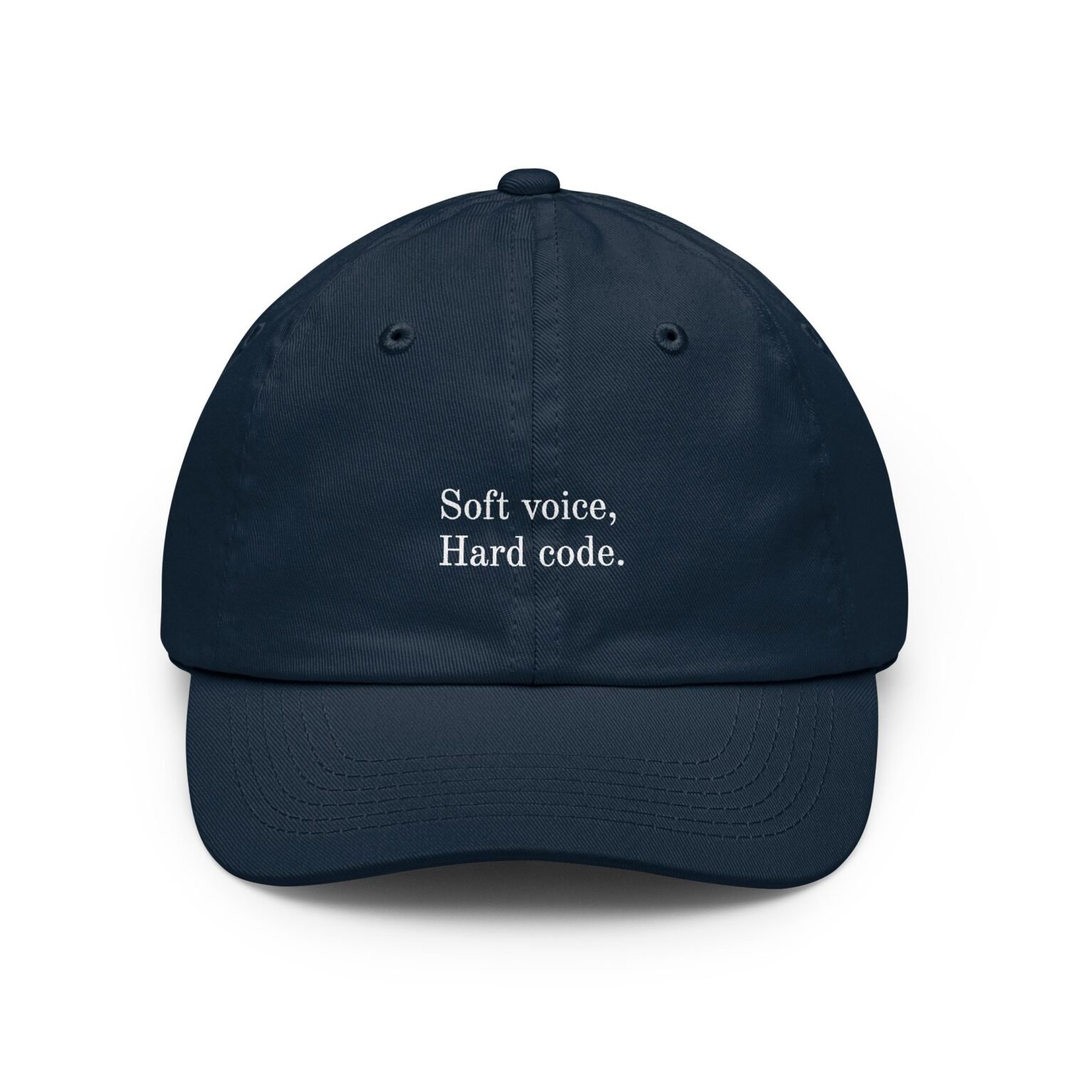 Soft voice, Hard code.