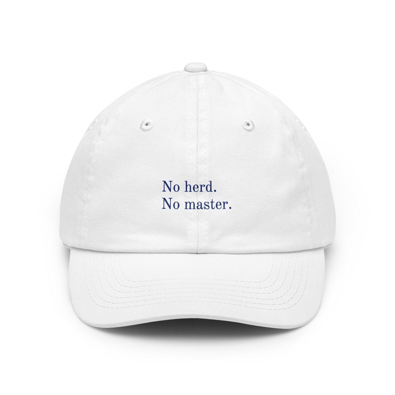 No herd. No master.