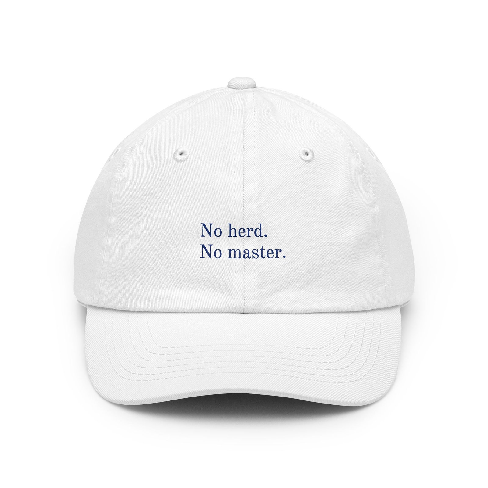 No herd. No master.