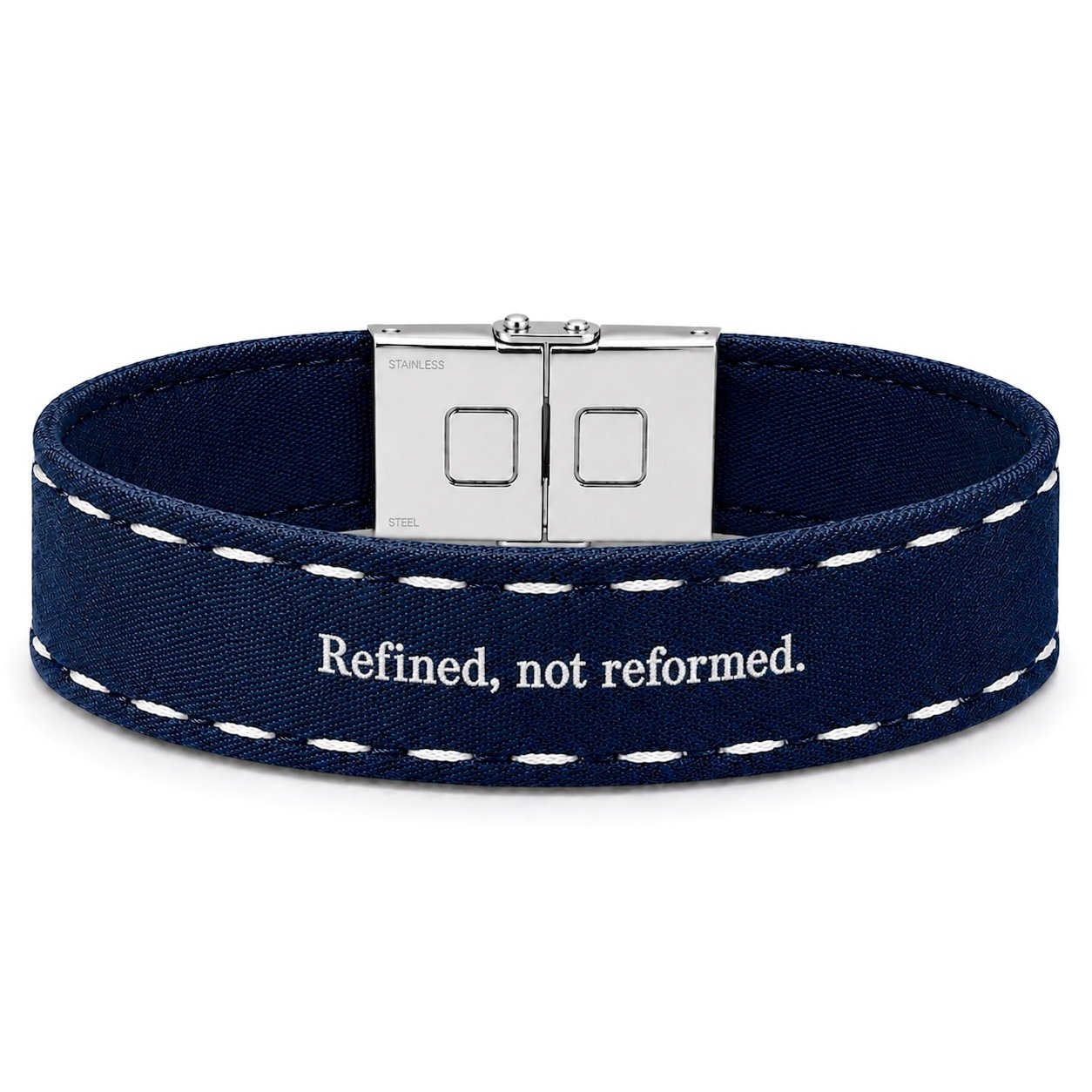 Refined, not reformed.