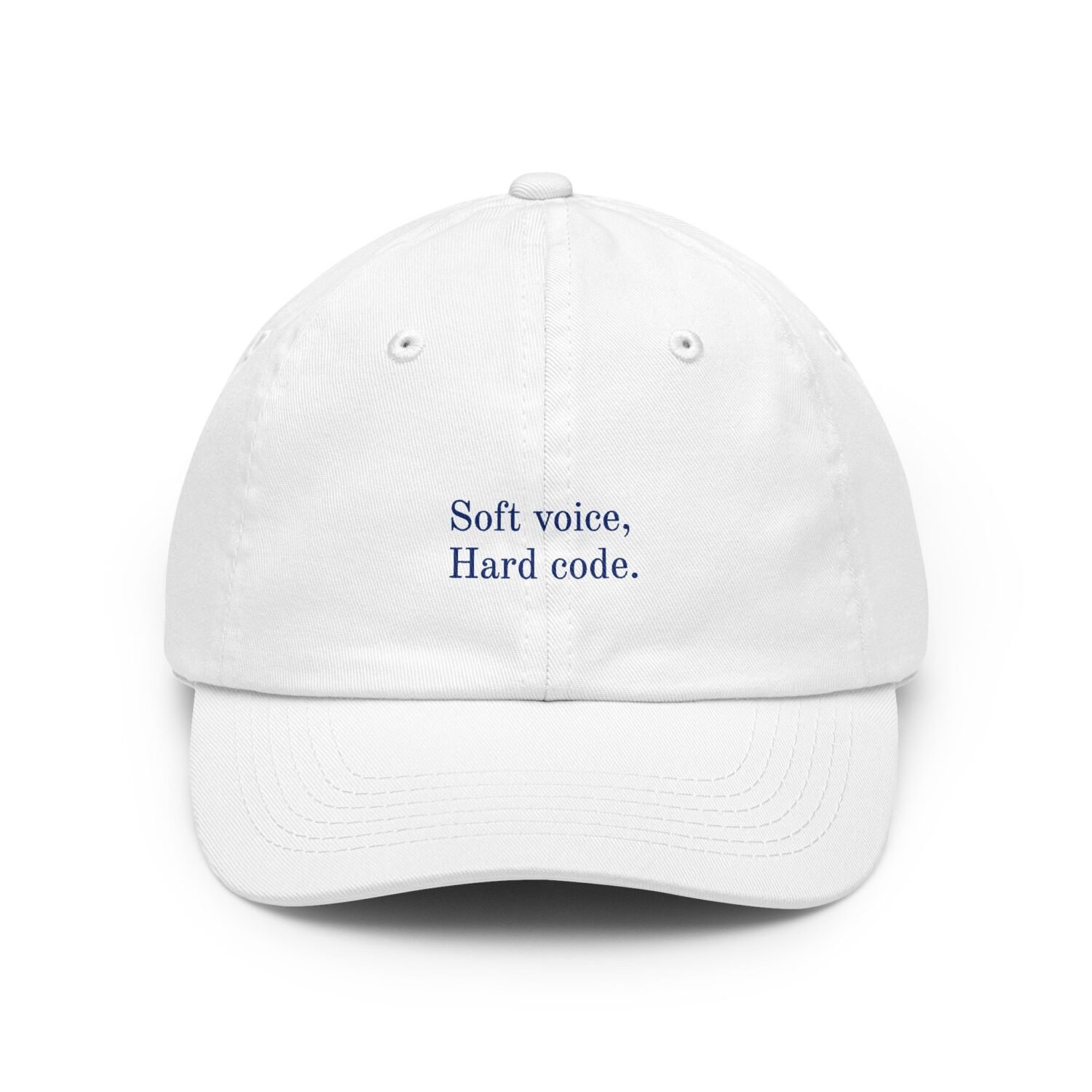 Soft voice, Hard code.